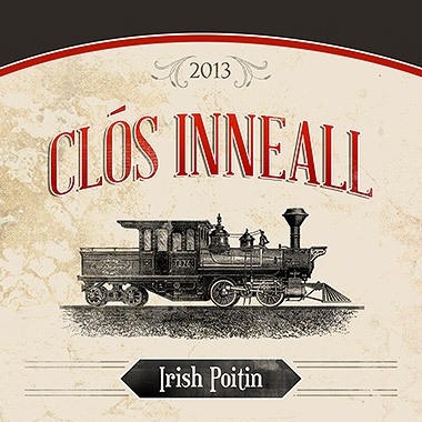 Clós Inneall Whiskey Label