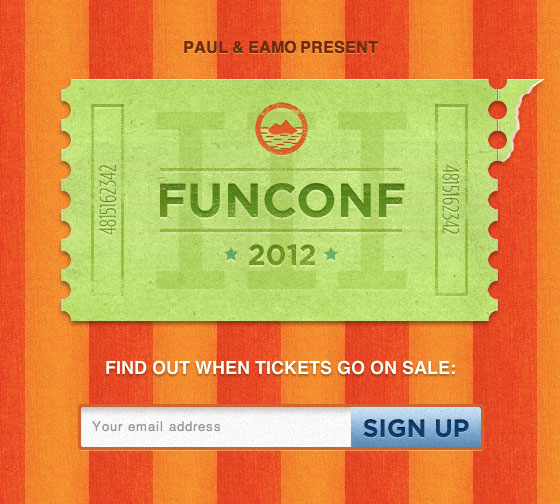 Funconf 2012 Holding Page