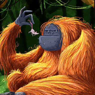 The Orangutan And The Mouse